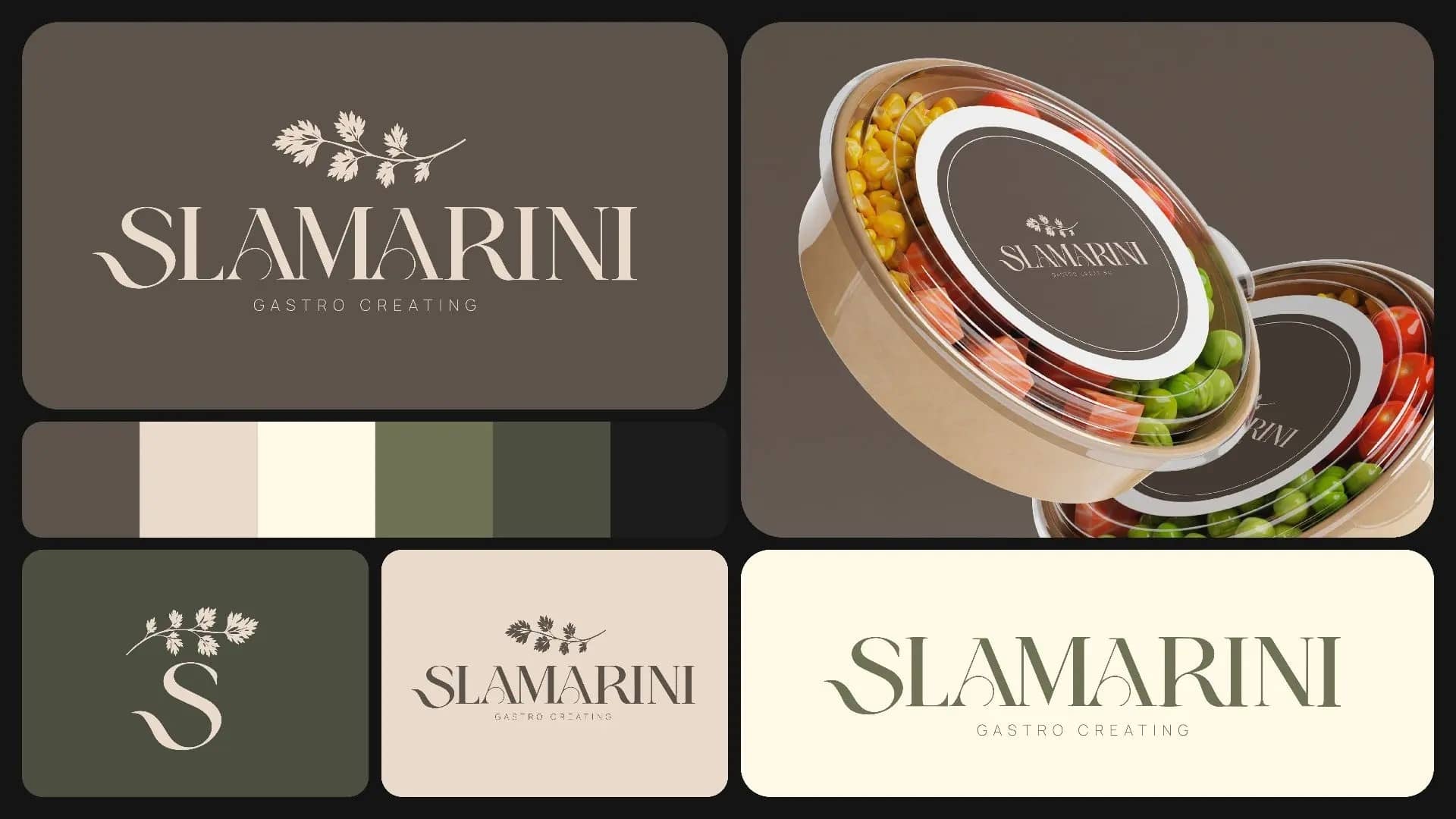 Разработка айдентики для кейтеринга Мариславна SLAMARINI